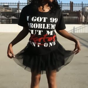 Foil Printed T-Shirt